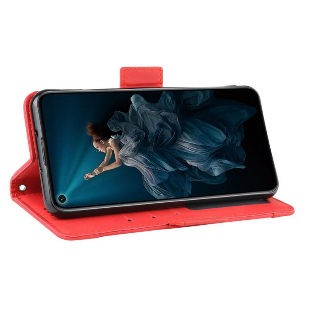 Flipové Pouzdro Na Huawei Nova 5T / Honor 20 Multi-card První Třídy