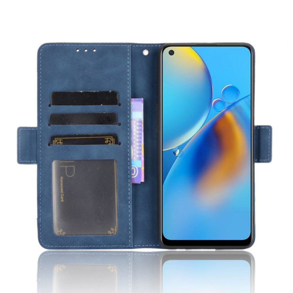 Flipové Pouzdro Na Oppo A74 4G Multi-card První Třídy