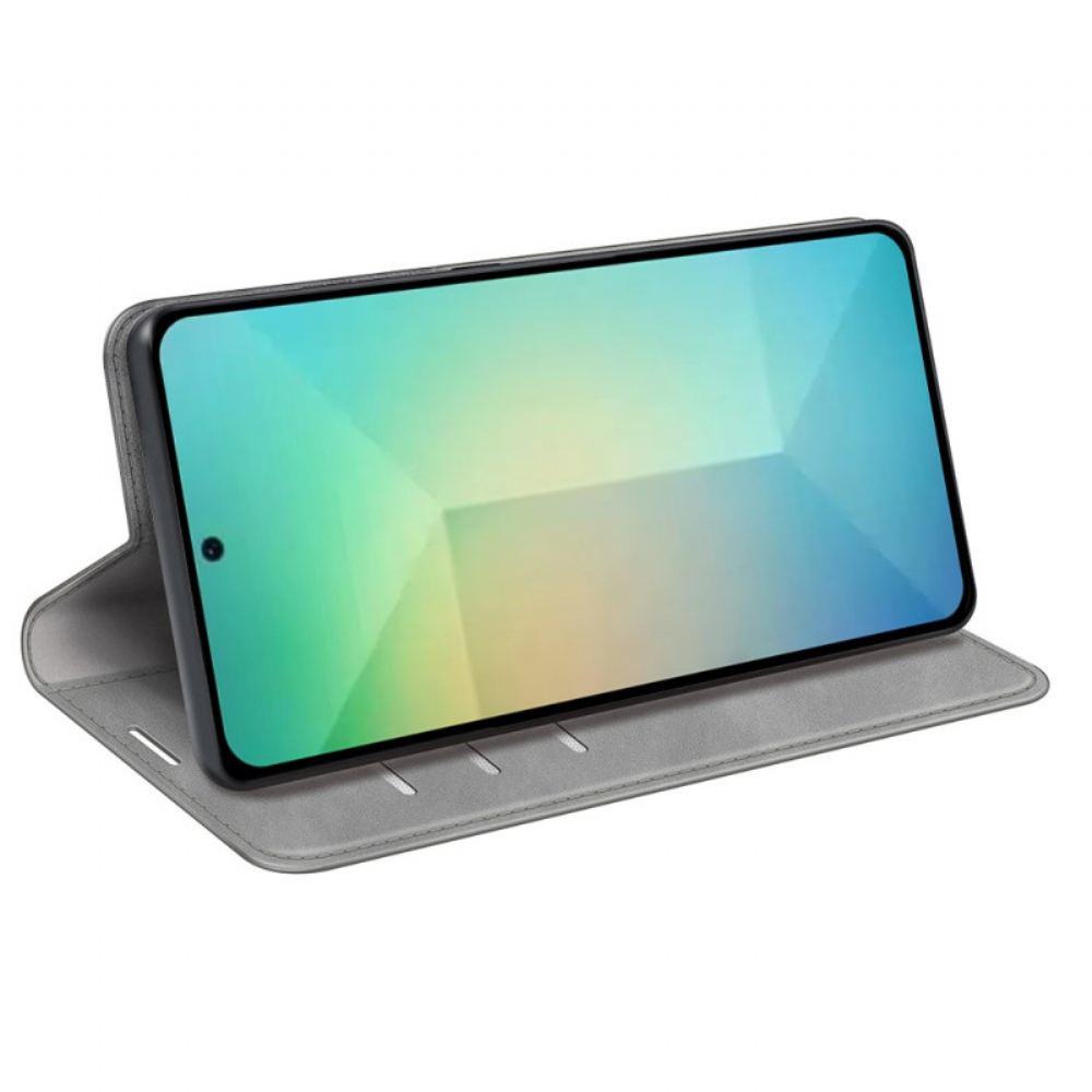 Kožené Pouzdro Folio Samsung Galaxy S25 5g Klasická Umělá Kůže