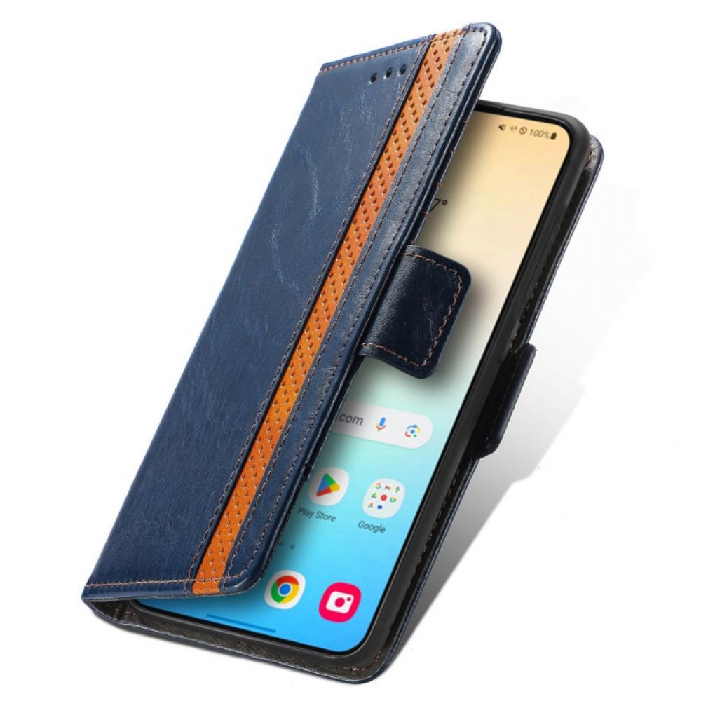 Kožený Kryt Samsung Galaxy S25 5g Caseneo Rfid Ochrana