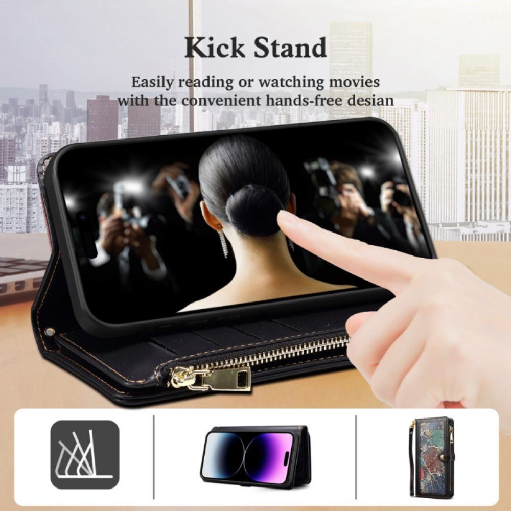 Kožený Kryt Samsung Galaxy S25 5g Eseble