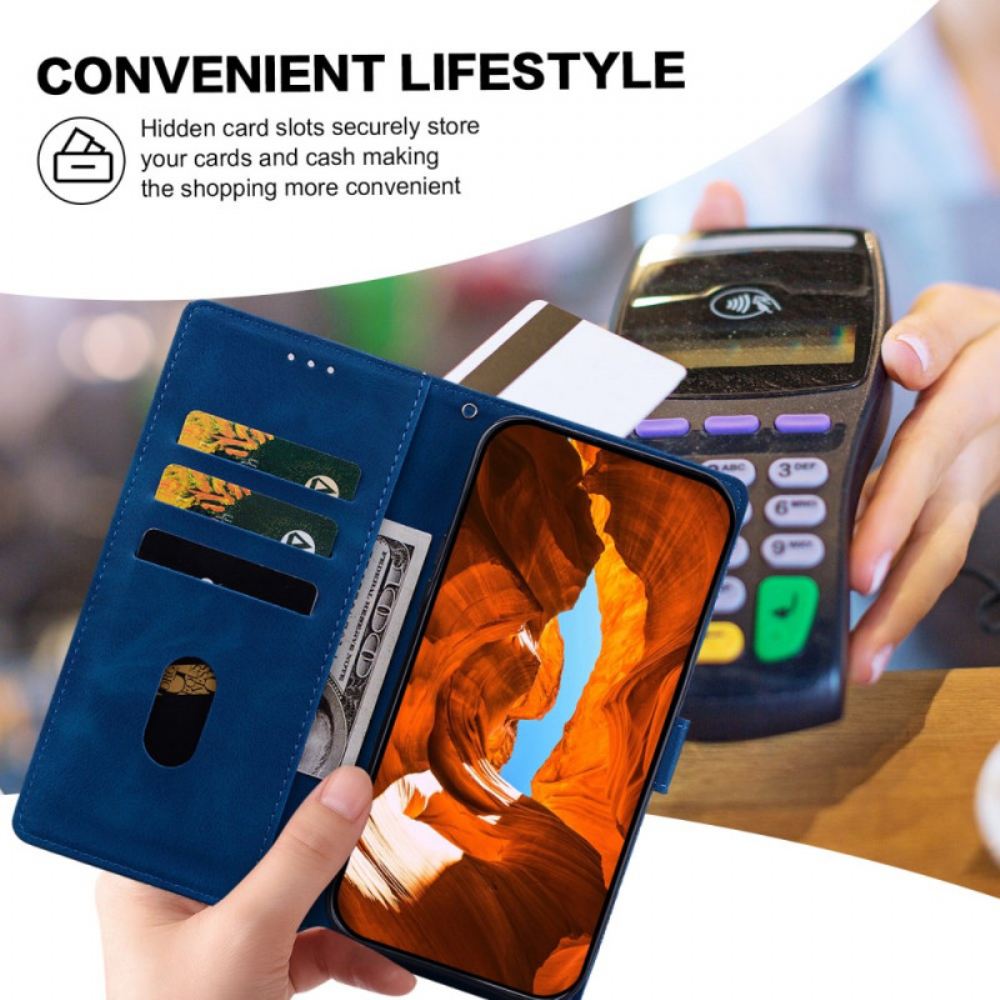 Kožený Kryt Samsung Galaxy S25 5g Květinový Krajkový Vzor