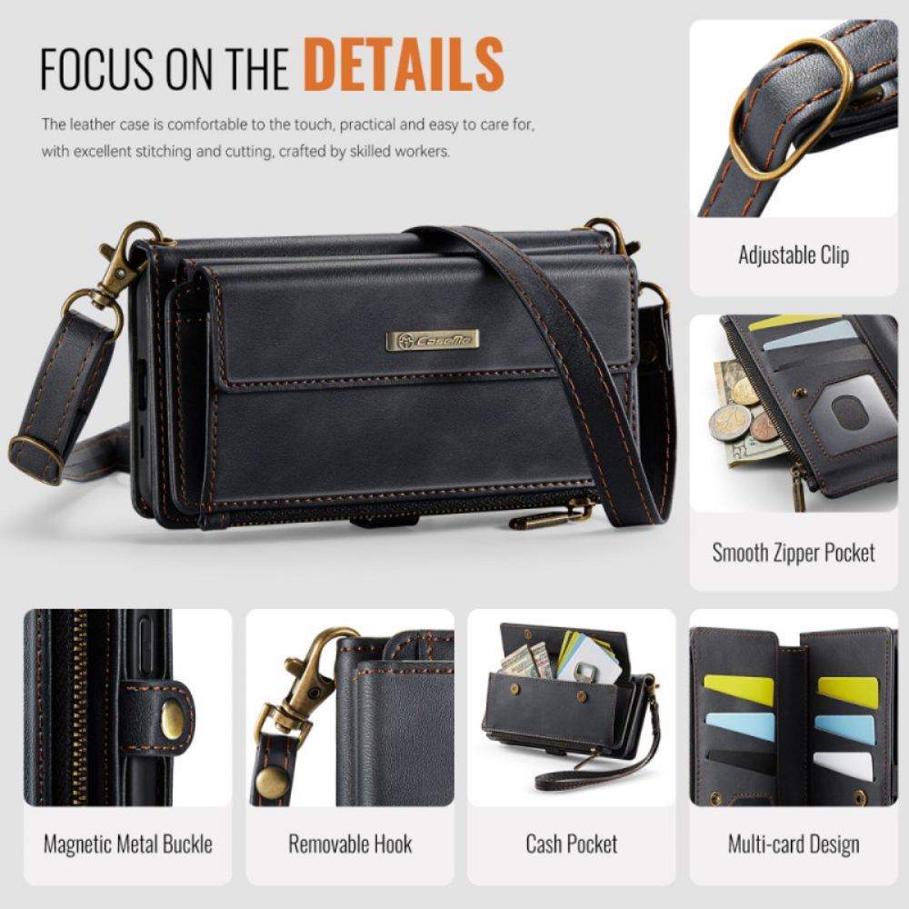 Kožený Kryt Samsung Galaxy S25 5g Peněženka S Plnou Rfid Ochranou