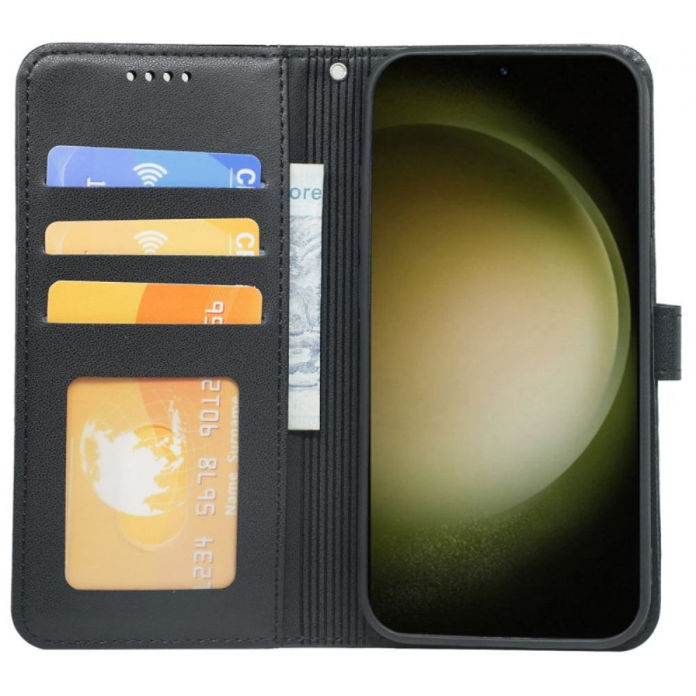 Kožený Kryt Samsung Galaxy S25 5g Vintage Styl