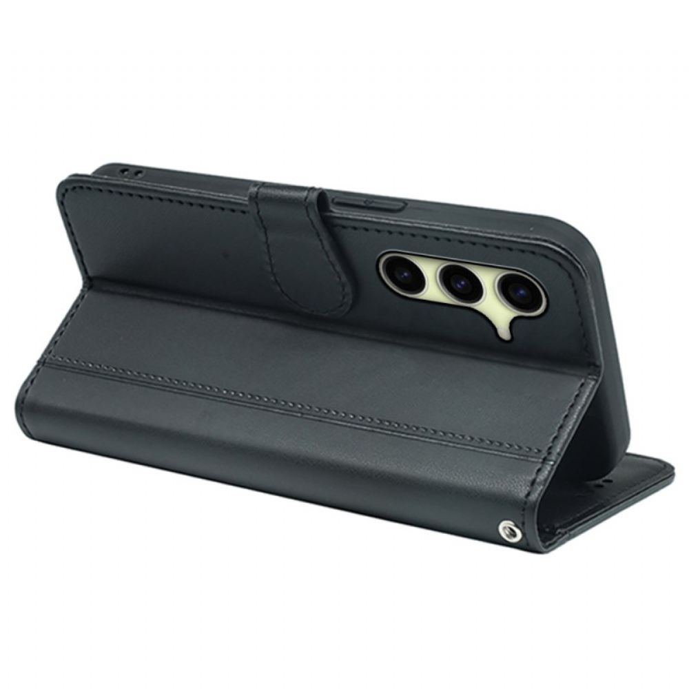 Kožený Kryt Samsung Galaxy S25 5g Vintage Styl