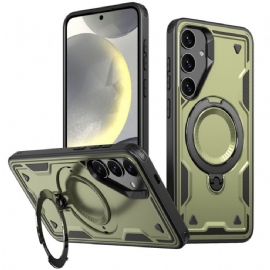 Kryt Samsung Galaxy S25 5g Kompatibilní S Magsafe Vojenská Ochrana A Stojánek
