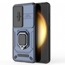 Kryt Samsung Galaxy S25 5g Odolné Pouzdro Na Prsten S Ochranou Fotoaparátu