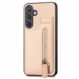 Kryt Samsung Galaxy S25 5g Peněženka Na Mince Se Stojánkem