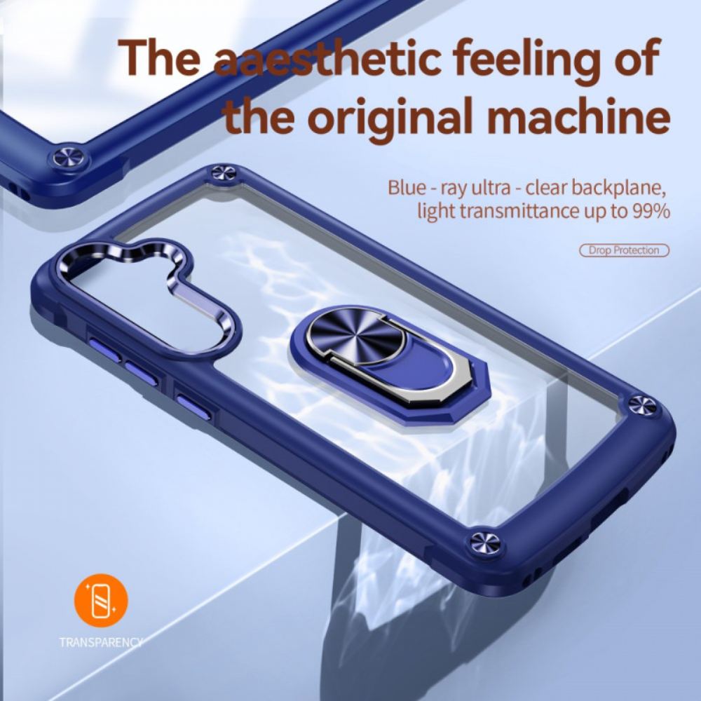 Kryt Samsung Galaxy S25 5g Průhledný S Integrovaným Stojánkem