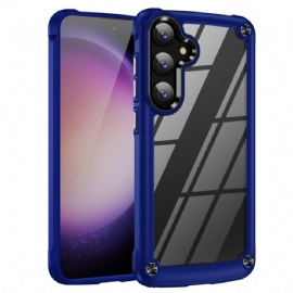 Kryt Samsung Galaxy S25 5g Průhledný Se Silikonovými Okraji