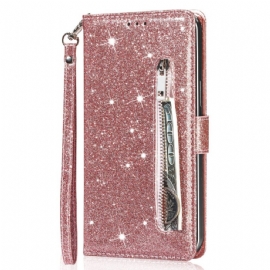 Peněženková Pouzdra Samsung Galaxy S25 5g Flitrovaná Peněženka Na Mince