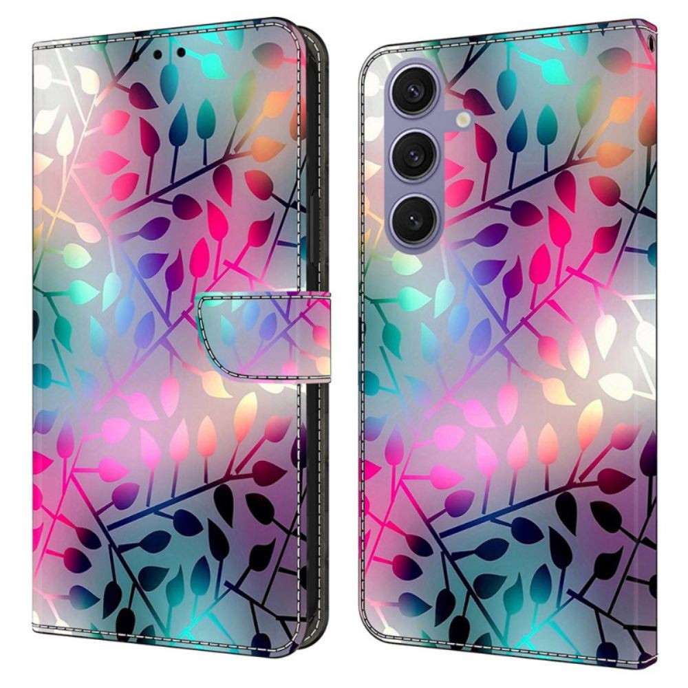 Peněženková Pouzdra Samsung Galaxy S25 5g Kryty Na Mobil Javorové Listy