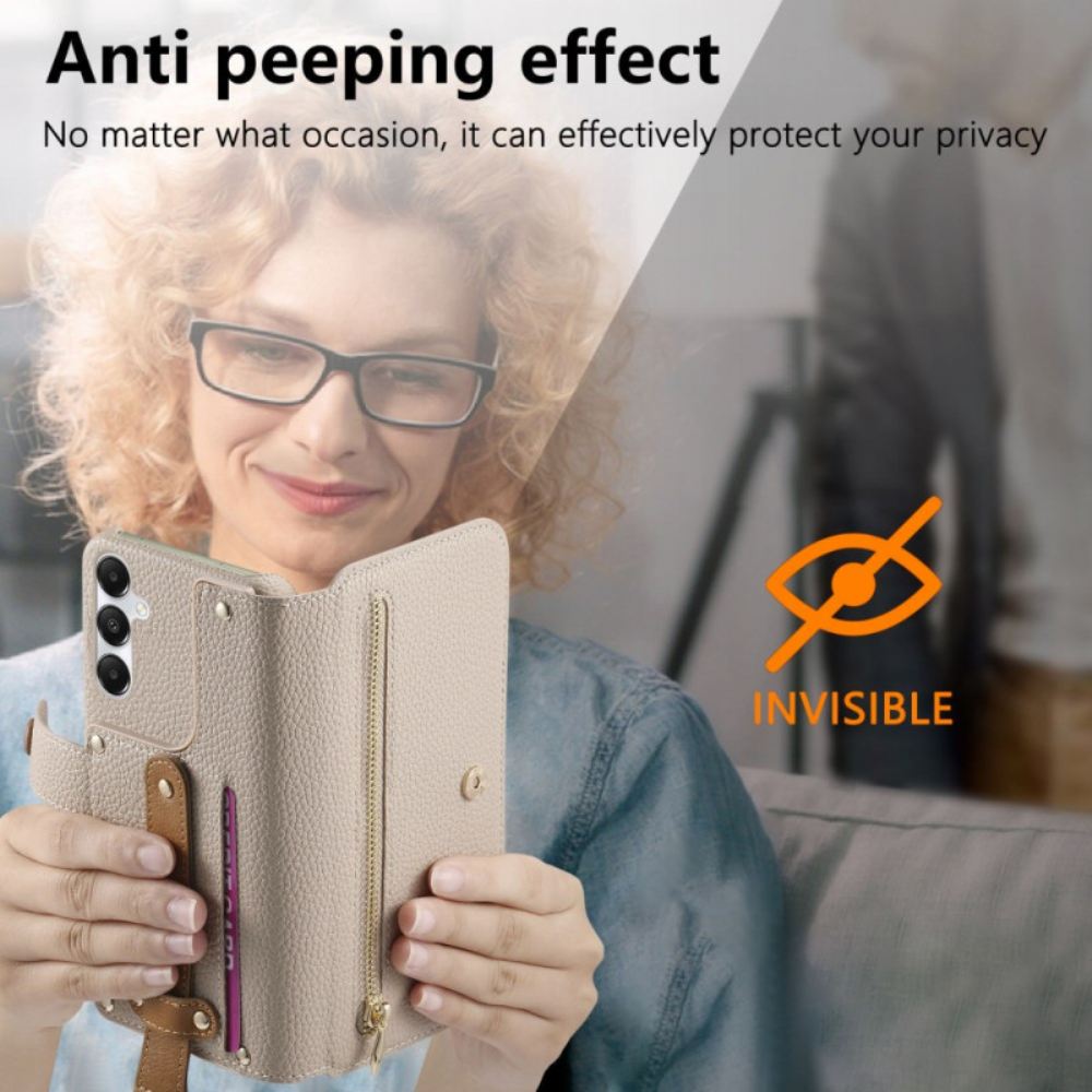 Peněženková Pouzdra Samsung Galaxy S25 5g Umělá Kůže S Rfid Blokováním