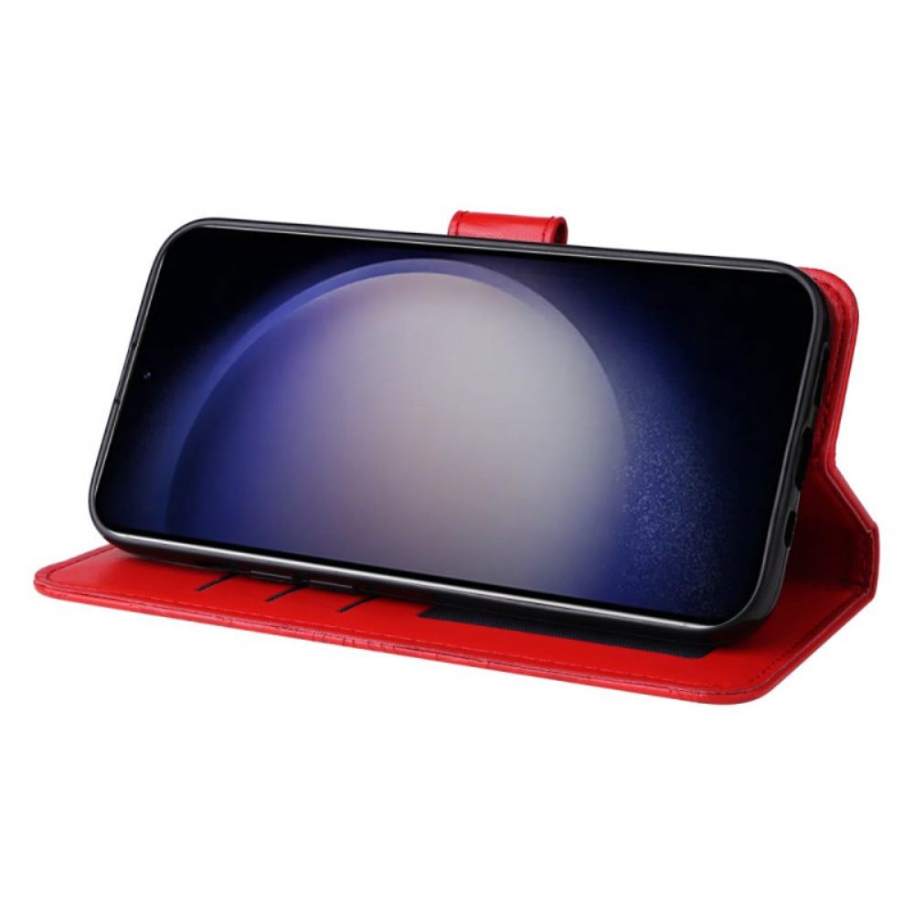 Peněženková Pouzdra Samsung Galaxy S25 5g Řemínek S Mandalou