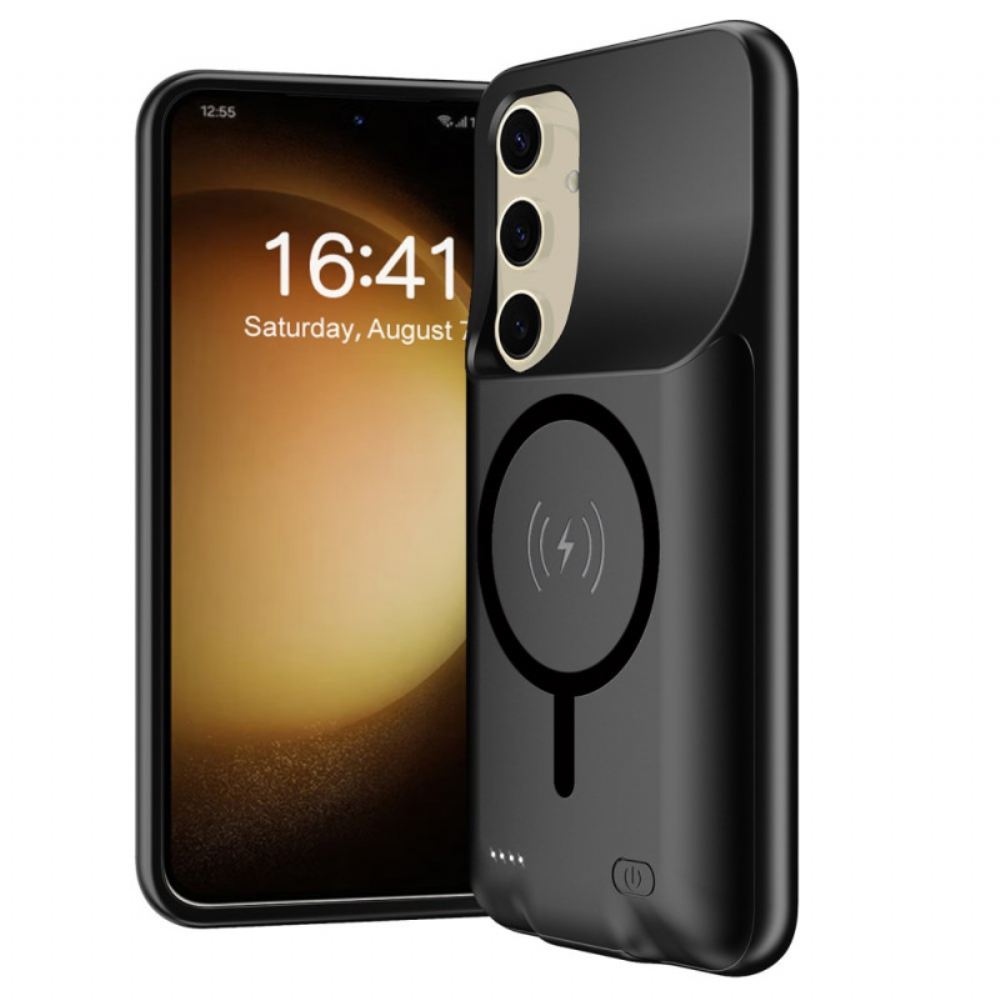 Pouzdro S Baterií 10 000 Mah Pro Samsung Galaxy S25. Externí Nabíječka S Magnetickým Uchycením
