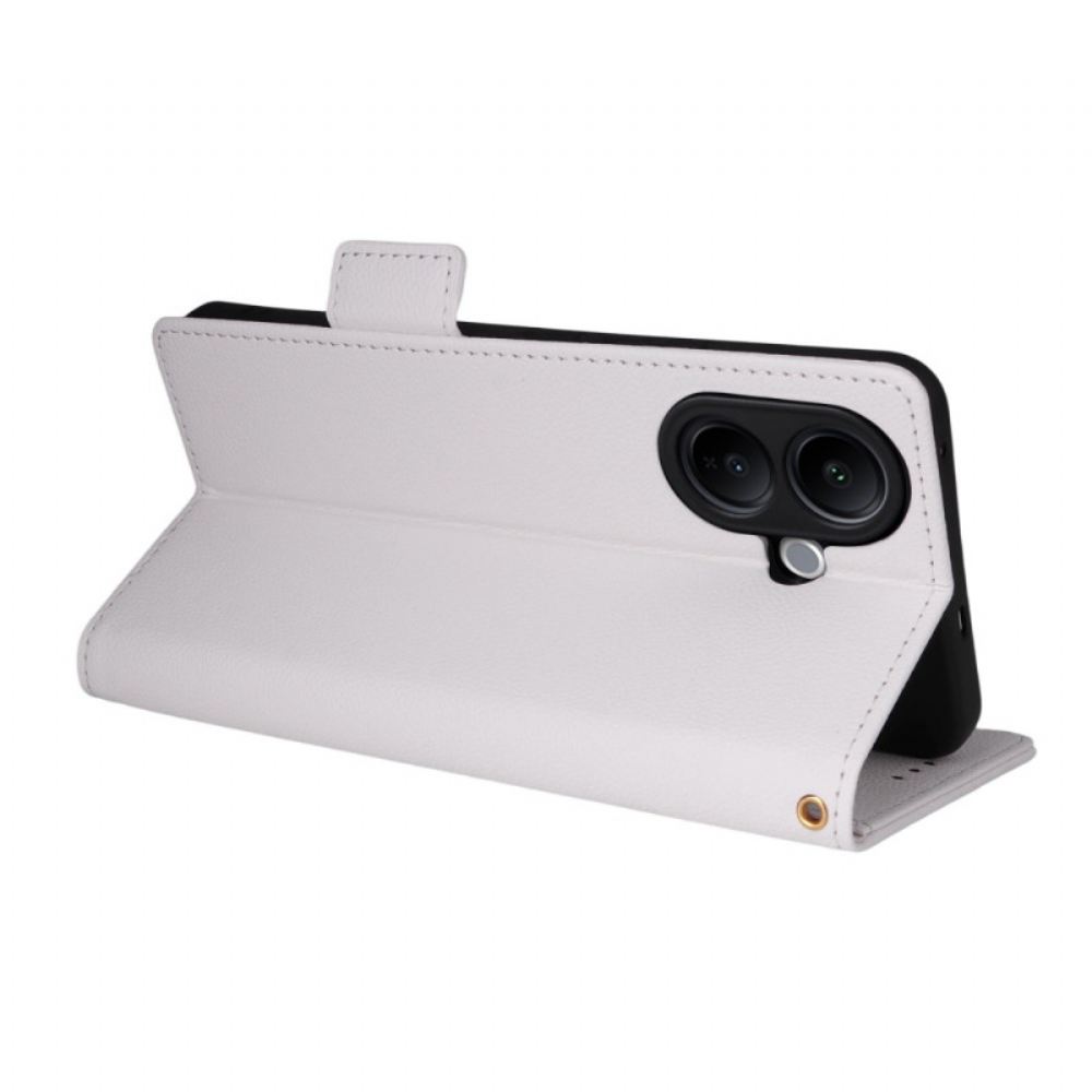 Kožený Kryt Na Vivo V60 Lite Umělá Kůže S Popruhem