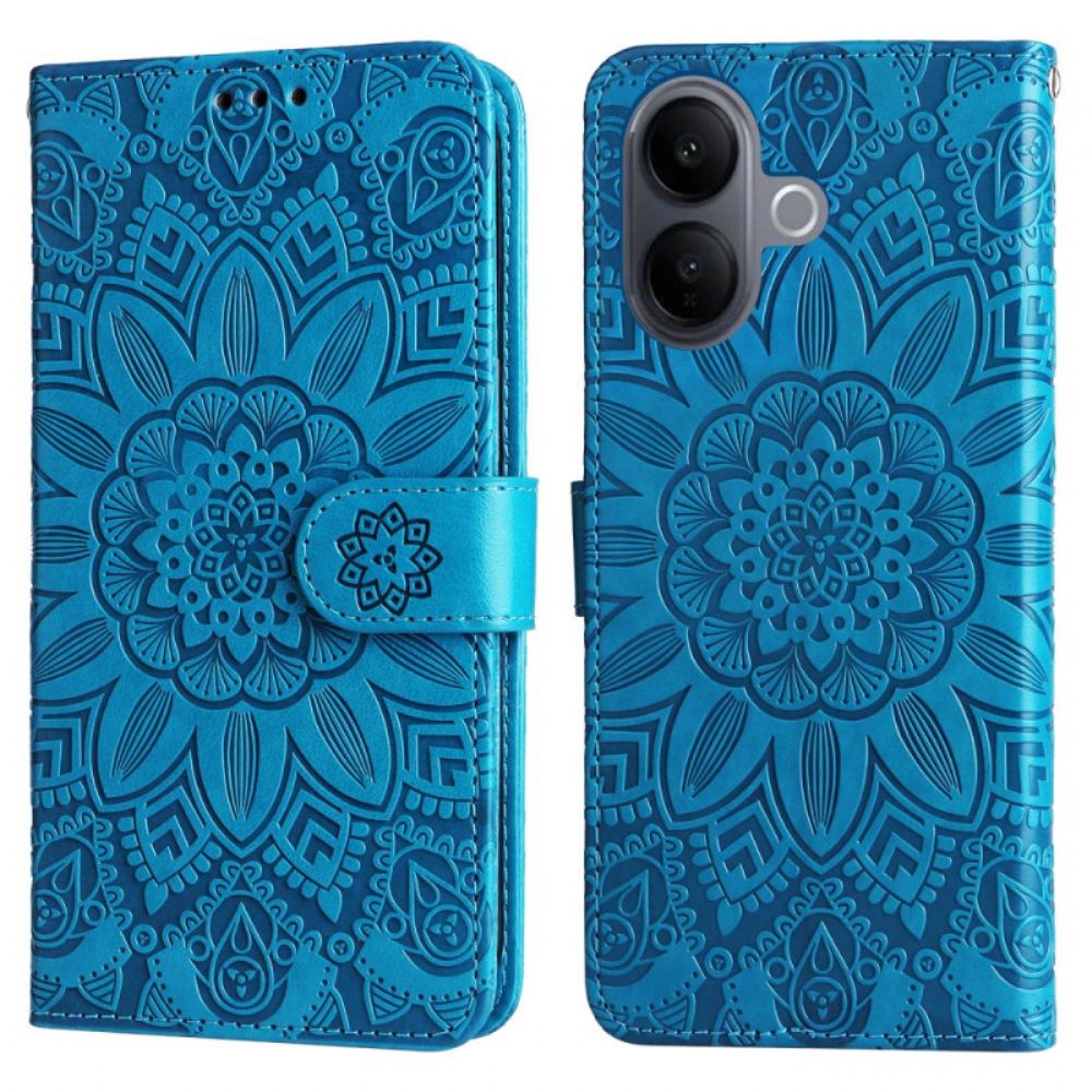 Kožený Kryt Vivo V60 Lite Mandala