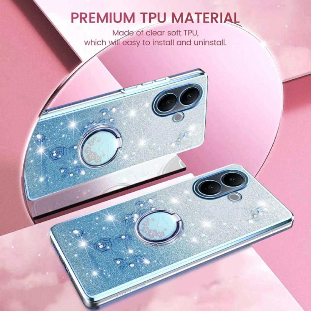 Kryt Vivo V60 Lite S Držákem Na Prsteny A Gradientními Flitry