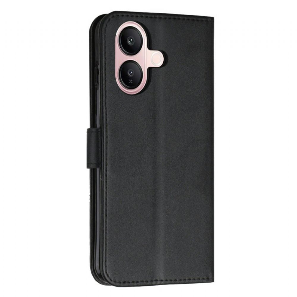 Peněženková Pouzdra Vivo V60 Lite Kryty Na Mobil Obchodní Styl