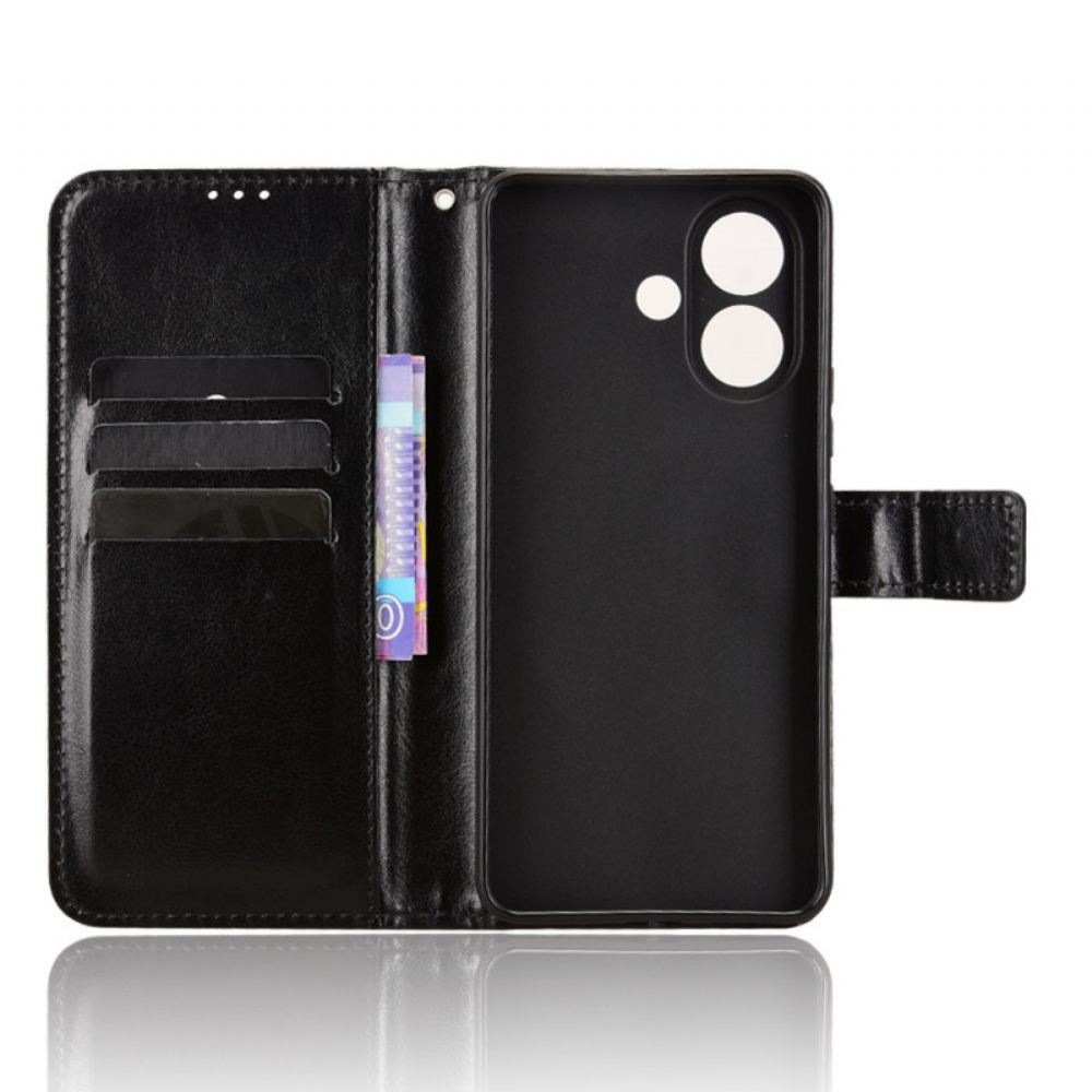 Peněženková Pouzdra Vivo V60 Lite Kryty Na Mobil Okázalá Umělá Kůže