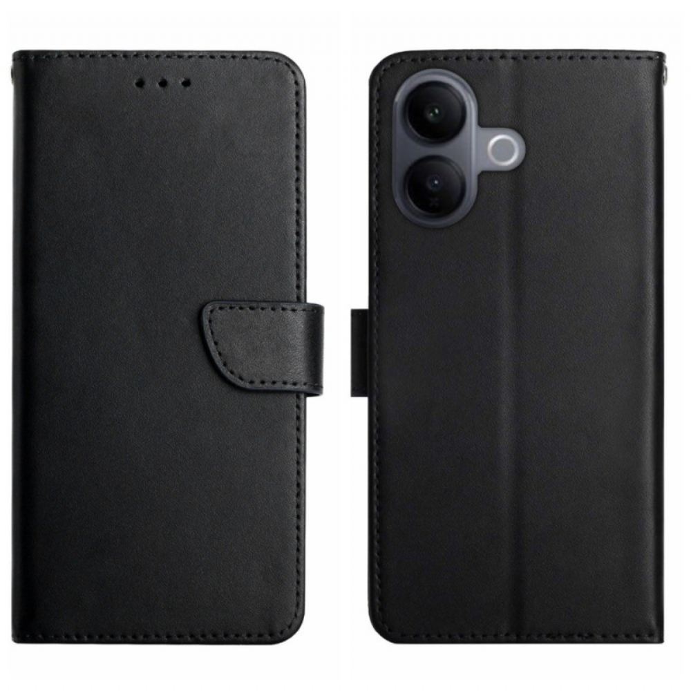 Peněženková Pouzdra Vivo V60 Lite Kryty Na Mobil Texturovaná Kůže Nappa