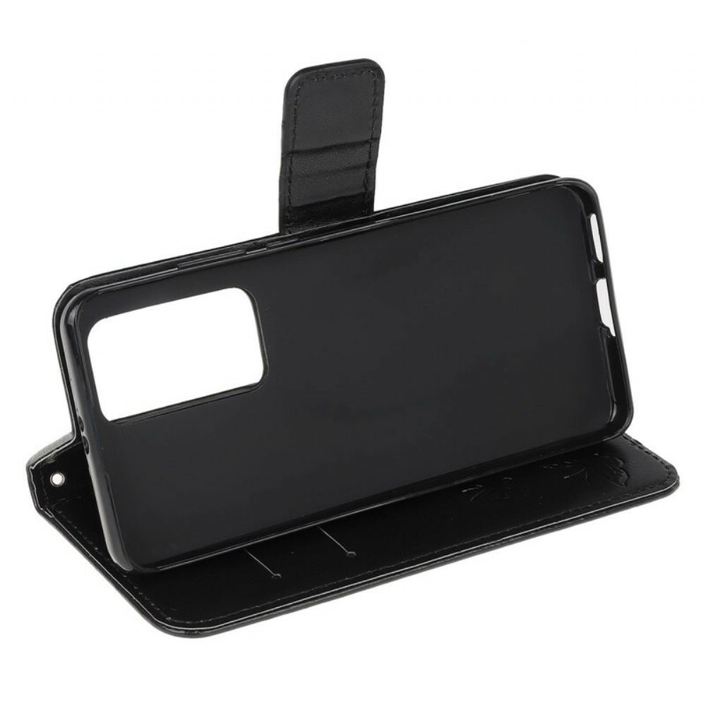 Flipové Pouzdro Na Xiaomi Mi 10T / 10T Pro Asijští Motýli A Květiny