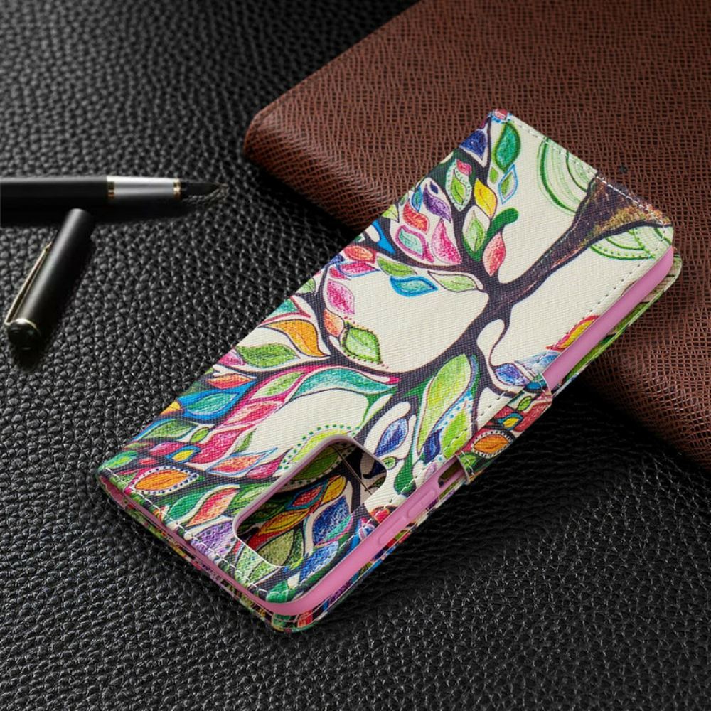 Flipové Pouzdro Na Xiaomi Mi 10T / 10T Pro Barevný Strom