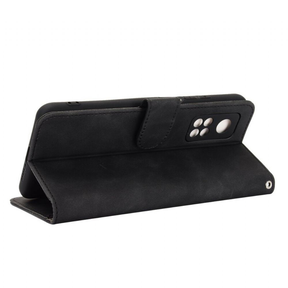 Flipové Pouzdro Na Xiaomi Mi 10T / 10T Pro Dotek Kůže