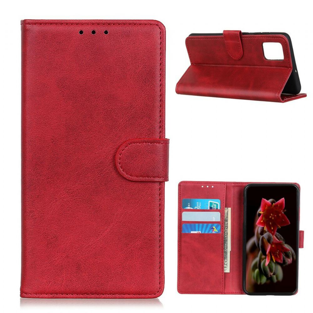Flipové Pouzdro Na Xiaomi Mi 10T / 10T Pro Efekt Retro Matné Kůže