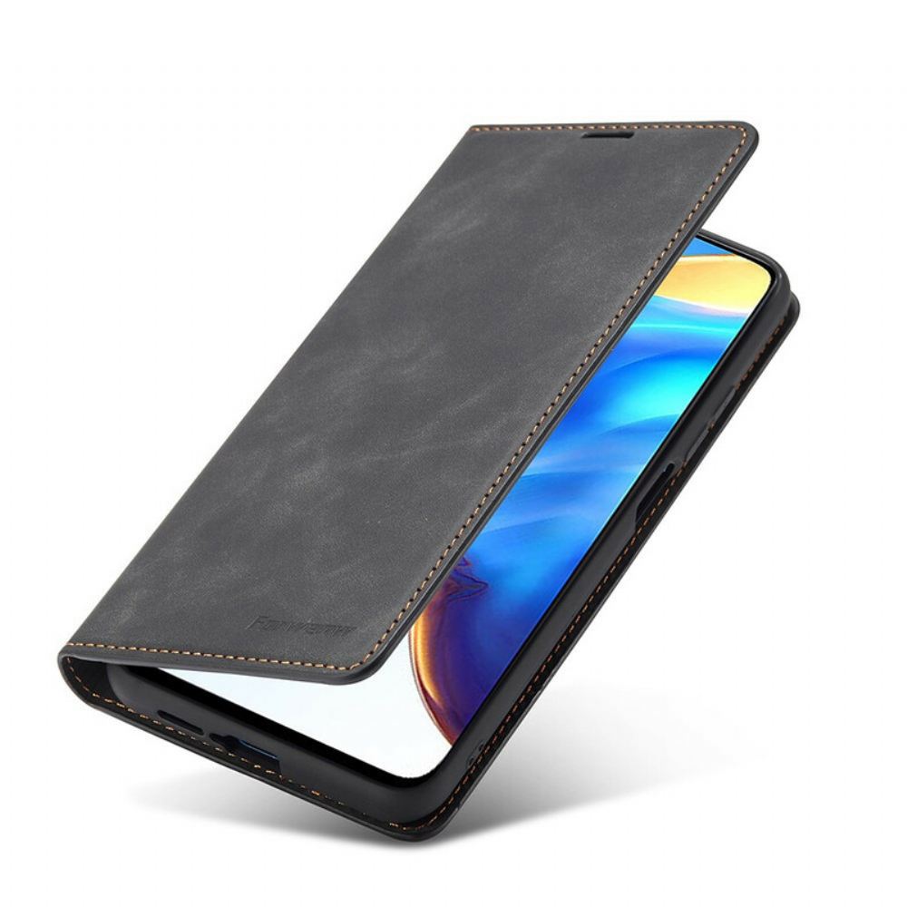 Flipové Pouzdro Na Xiaomi Mi 10T / 10T Pro Kožený Efekt Forwenw