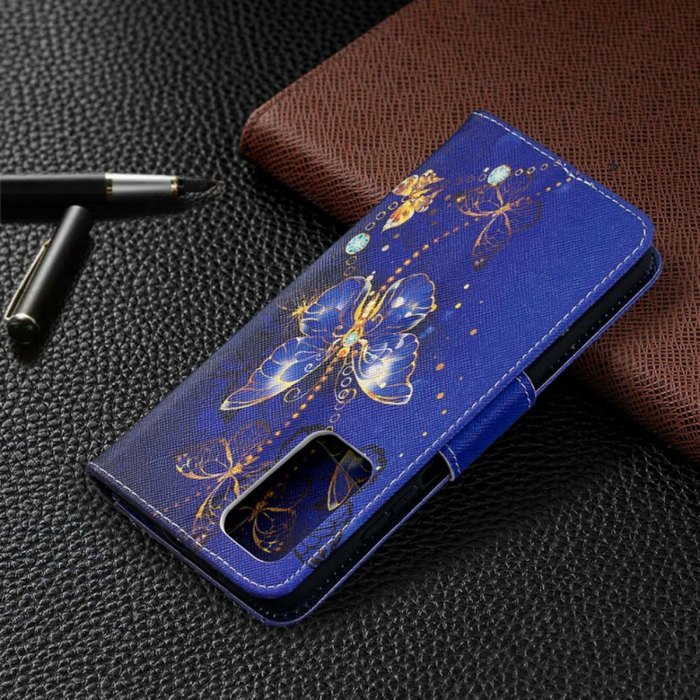 Flipové Pouzdro Na Xiaomi Mi 10T / 10T Pro Motýli