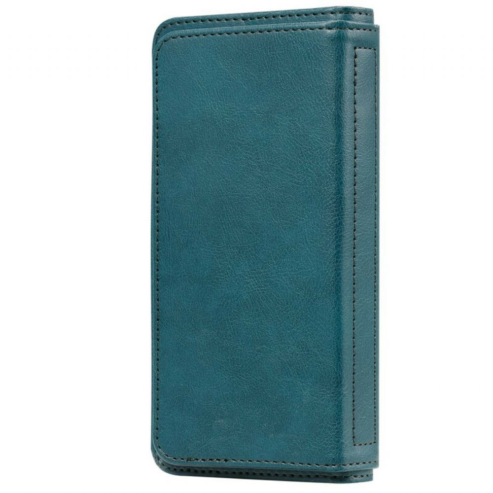 Flipové Pouzdro Na Xiaomi Mi 10T / 10T Pro Multifunkční Držák Na 10 Karet