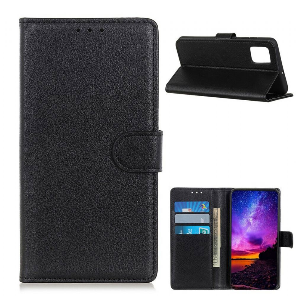 Flipové Pouzdro Na Xiaomi Mi 10T / 10T Pro Prémiový Kožený Efekt Litchi