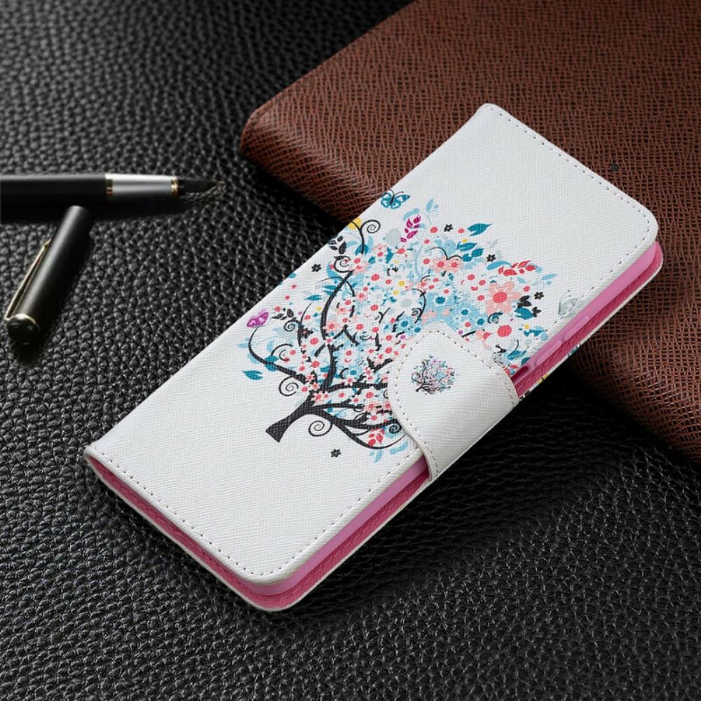 Flipové Pouzdro Na Xiaomi Mi 10T / 10T Pro Rozkvetlý Strom