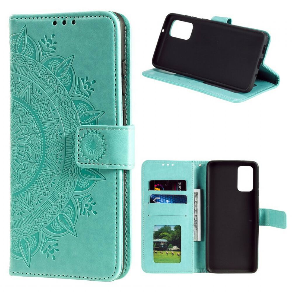 Flipové Pouzdro Na Xiaomi Mi 10T / 10T Pro Sluneční Mandala