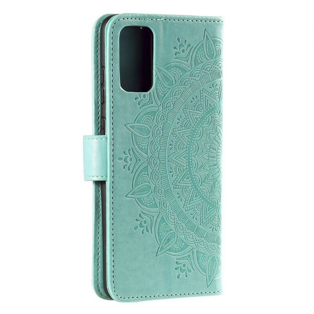 Flipové Pouzdro Na Xiaomi Mi 10T / 10T Pro Sluneční Mandala