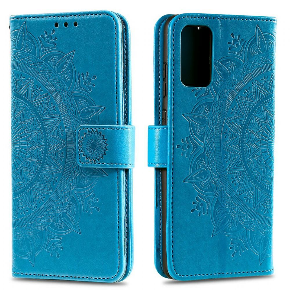 Flipové Pouzdro Na Xiaomi Mi 10T / 10T Pro Sluneční Mandala