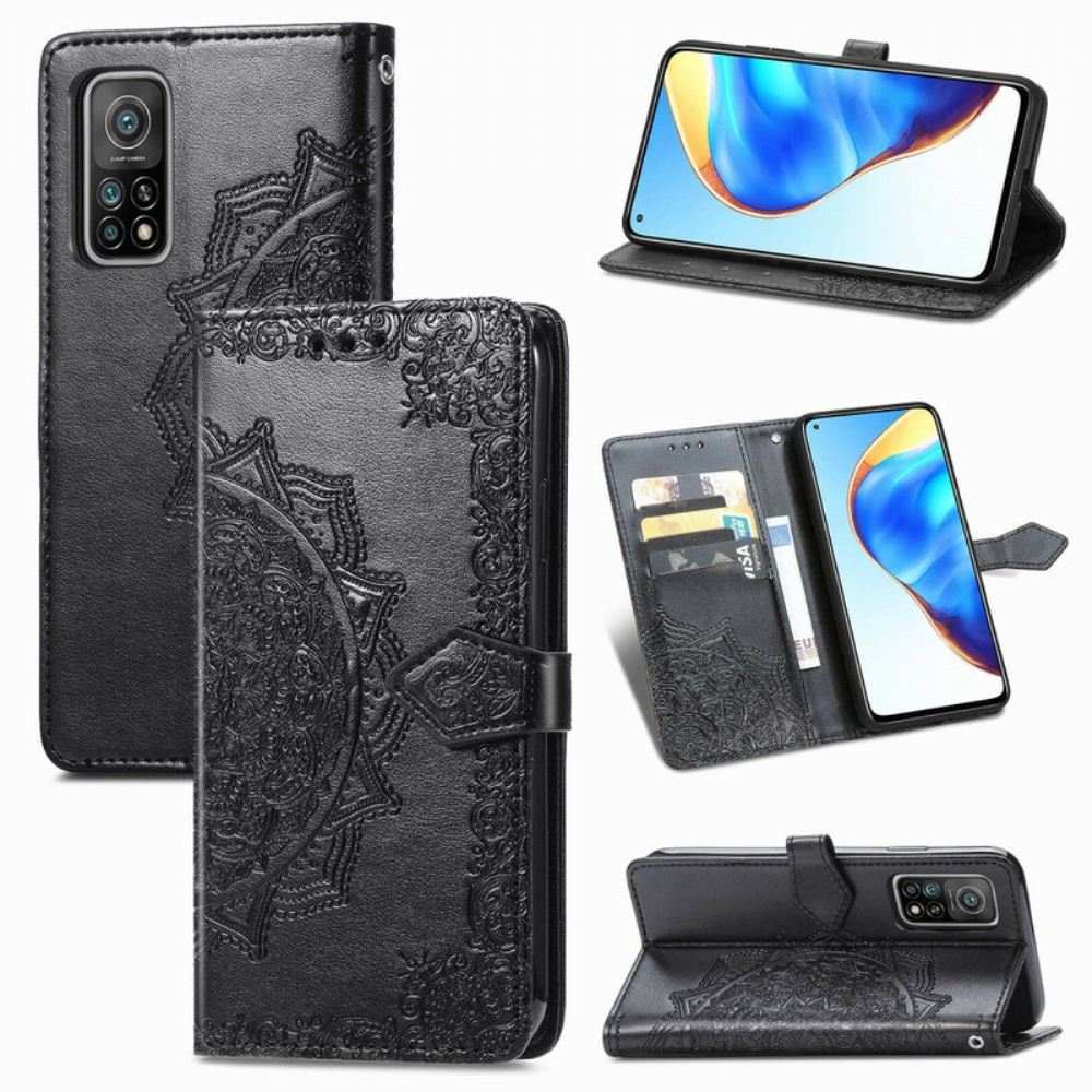 Flipové Pouzdro Na Xiaomi Mi 10T / 10T Pro Středověká Mandala