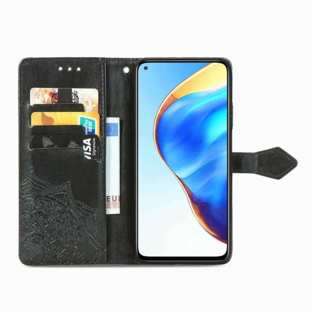Flipové Pouzdro Na Xiaomi Mi 10T / 10T Pro Středověká Mandala