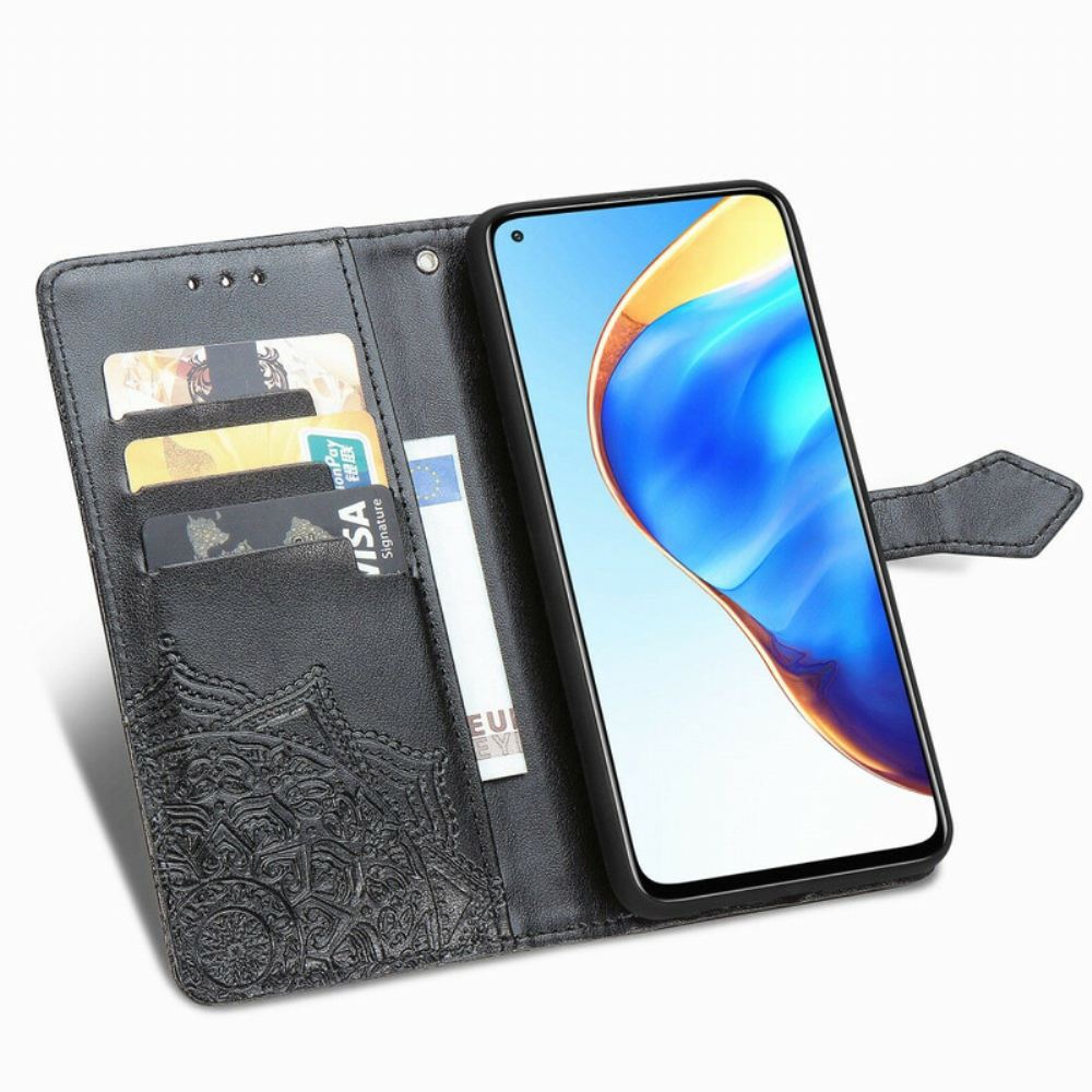 Flipové Pouzdro Na Xiaomi Mi 10T / 10T Pro Středověká Mandala