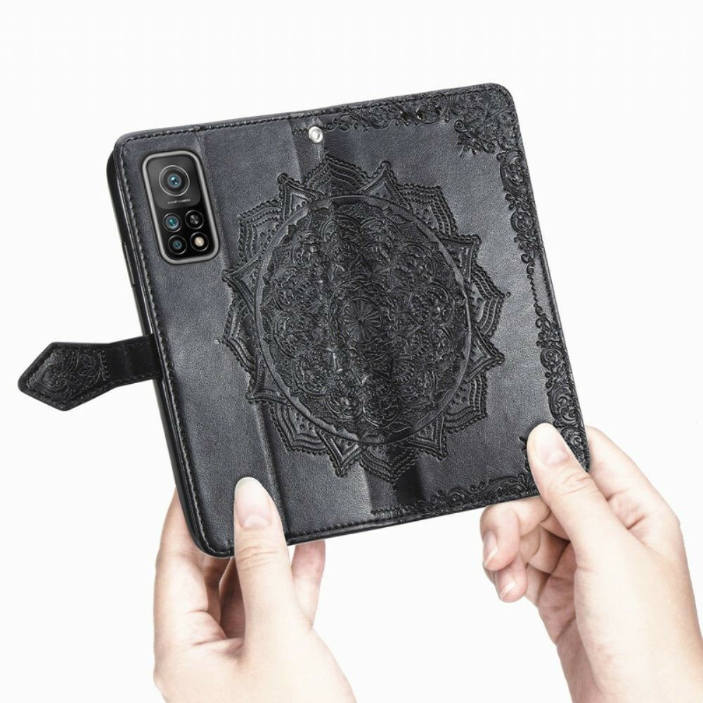 Flipové Pouzdro Na Xiaomi Mi 10T / 10T Pro Středověká Mandala