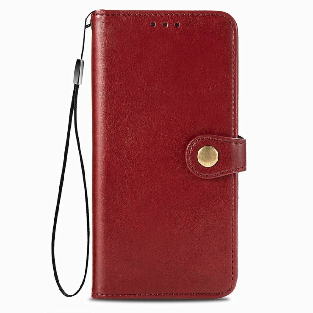 Flipové Pouzdro Na Xiaomi Mi 10T / 10T Pro Umělá Kůže A Vintage Spona