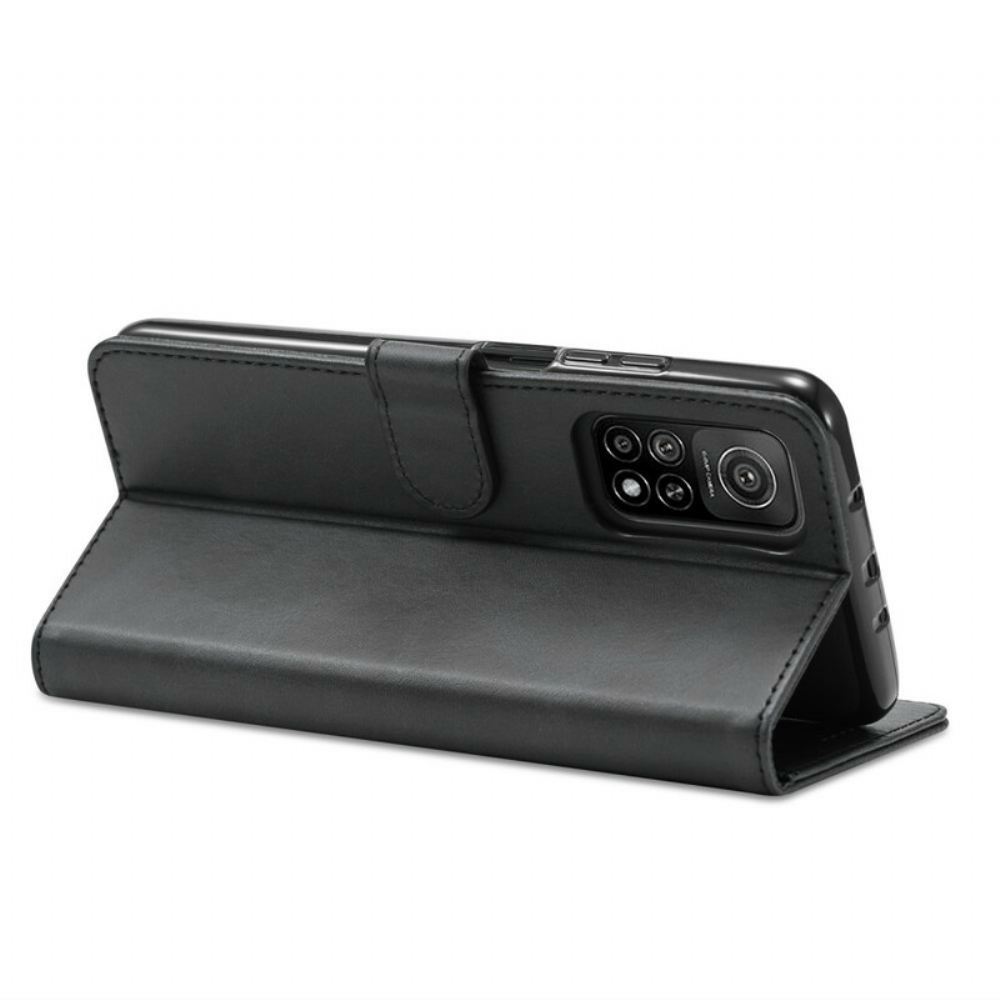 Kožené Pouzdro Na Xiaomi Mi 10T / 10T Pro Kožený Efekt Lc.imeeke