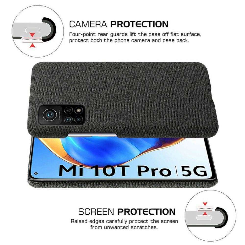 Kryt Na Xiaomi Mi 10T / 10T Pro Elegantní Tkanina Ksq