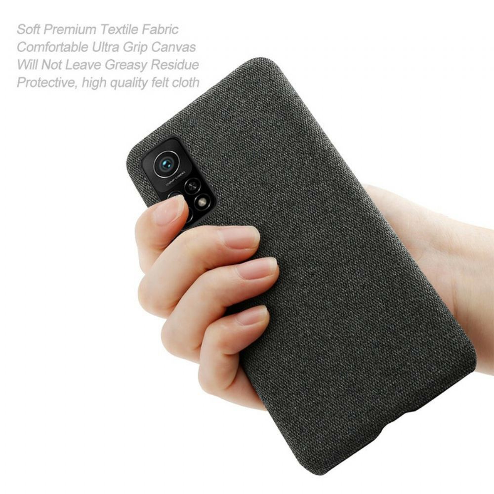 Kryt Na Xiaomi Mi 10T / 10T Pro Elegantní Tkanina Ksq