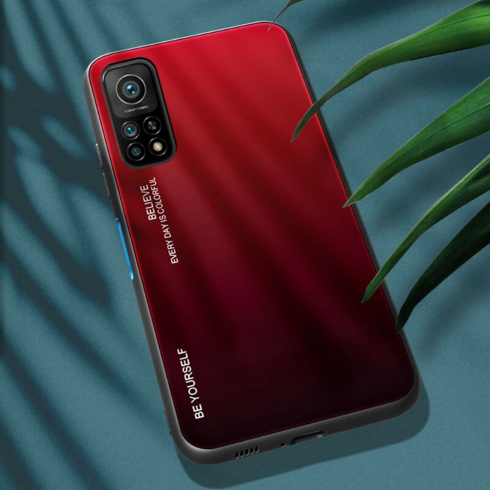 Kryt Na Xiaomi Mi 10T / 10T Pro Lehké Tvrzené Sklo Buďte Sami Sebou