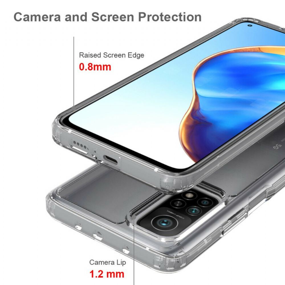 Kryt Na Xiaomi Mi 10T / 10T Pro Transparentní Hybrid