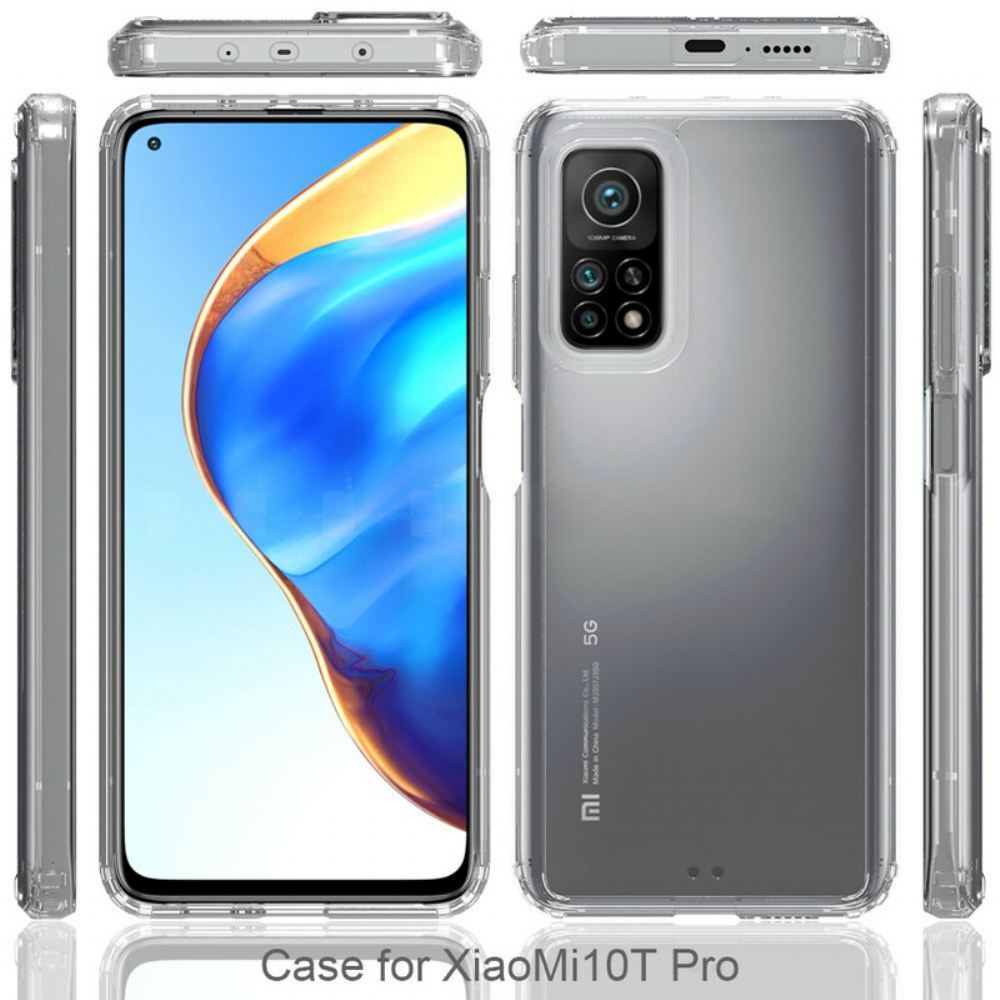 Kryt Na Xiaomi Mi 10T / 10T Pro Transparentní Hybrid