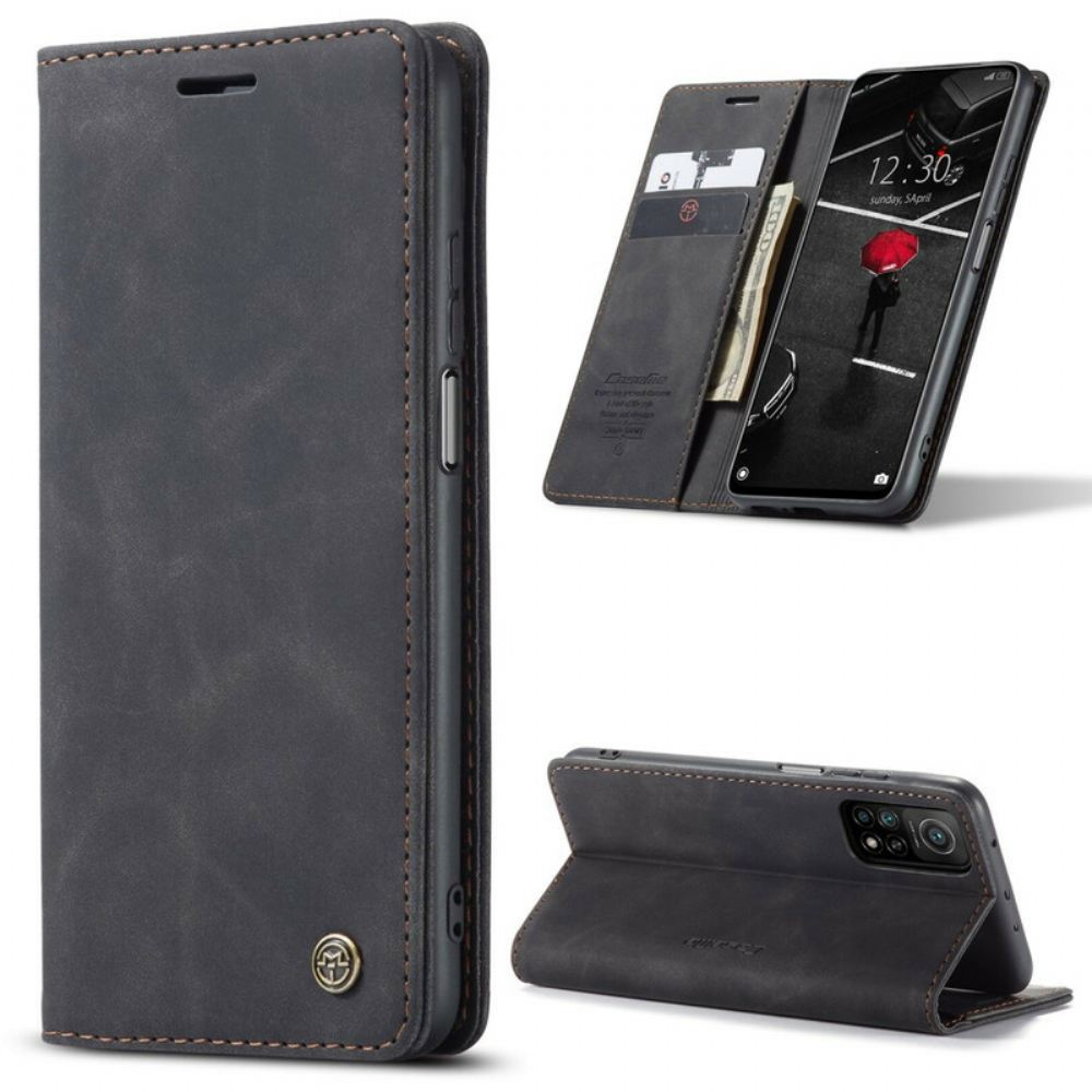 Kryty Na Mobil Na Xiaomi Mi 10T / 10T Pro Flipové Pouzdro Caseme Umělá Kůže