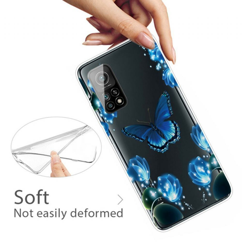 Kryty Na Mobil Na Xiaomi Mi 10T / 10T Pro Luxusní Motýl